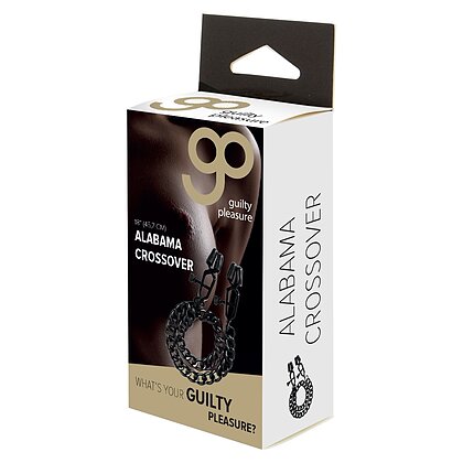 Cleme Cu Lanț Pentru Sfârcuri Guilty Pleasure Negru