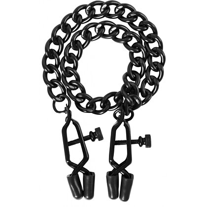 Cleme Cu Lanț Pentru Sfârcuri Guilty Pleasure Negru