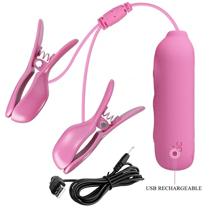 Cleme Pentru Sfârcuri Romantic Wave II 3 Trepte 7 Funcții Roz