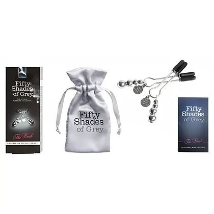 Cleme Pentru Sfârcuri The Pinch Argintiu