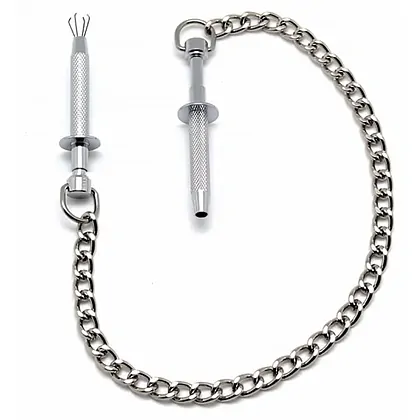 Cleme Sfârcuri Nipple Clamps Rimba Argintiu