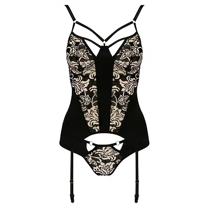 Corset Cașmir Victoria Negru S-M