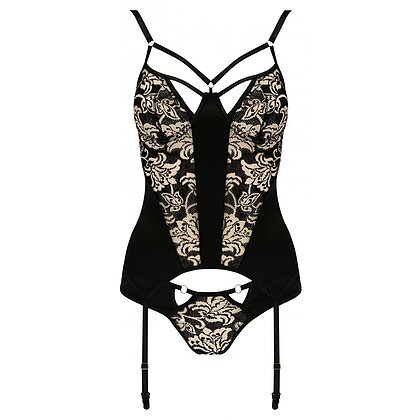 Corset Cașmir Victoria Negru S-M