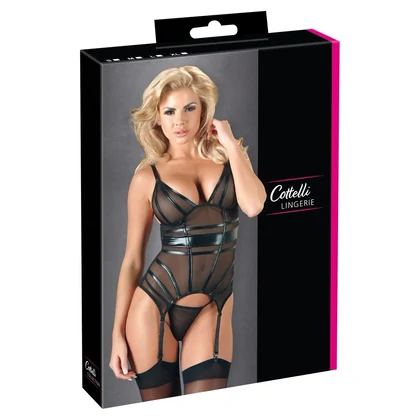 Corset Cottelli Collection Eleanor Negru M