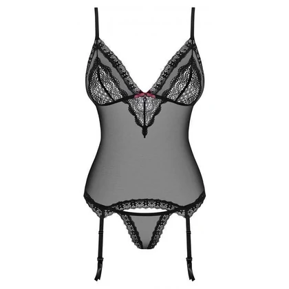 Corset Obsessive 820-COR Negru S-M