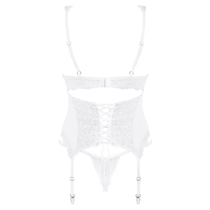 Corset Obsessive Amor Alb L-XL