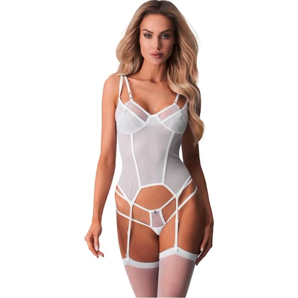 Corset Obsessive Arrowel Alb S-M