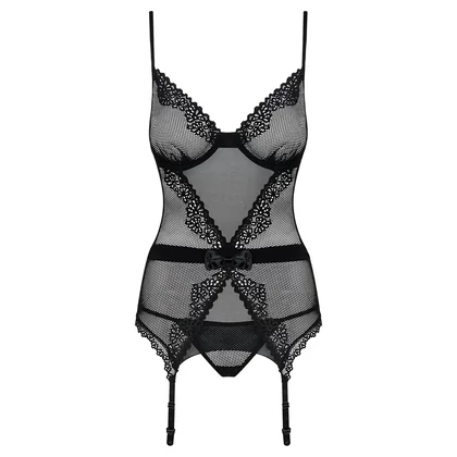 Corset Obsessive Lustella Negru S-M
