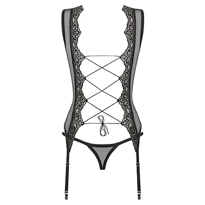 Corset Obsessive Meshlove Negru L-XL