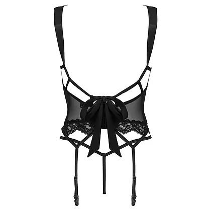Corset Obsessive Setilla Negru L-XL