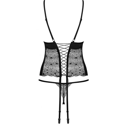 Corset Obsessive Sharlotte Negru S-M