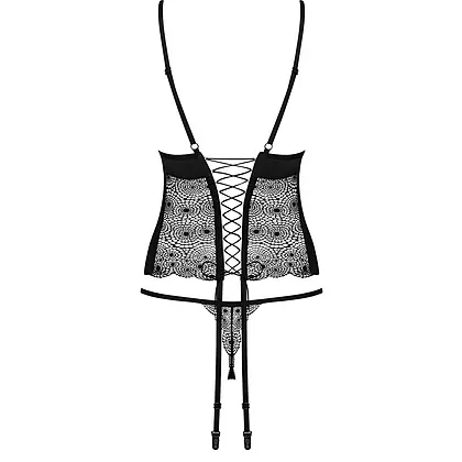 Corset Obsessive Sharlotte Negru S-M