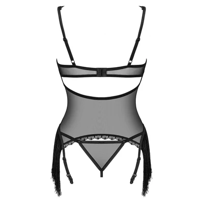 Corset Obsessive Sherila Negru M-L