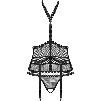 Corset Obsessive Strapelie Negru S-M