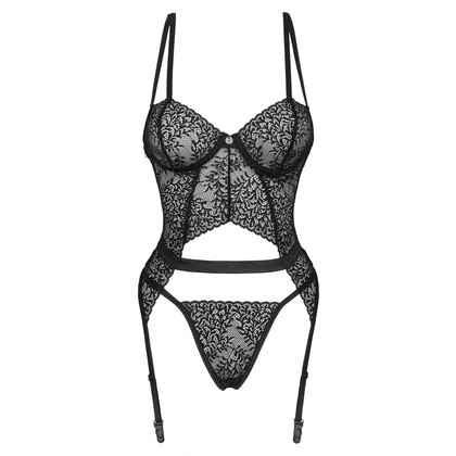 Corset Obsessive Yaskana Negru XS-S