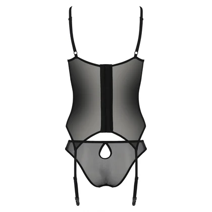Corset Passion Eco Primula Negru S-M