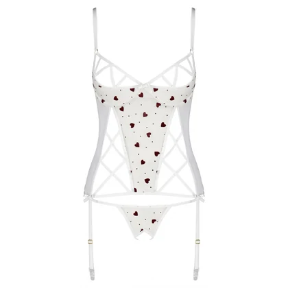 Corset Passion Lovelia Alb S-M