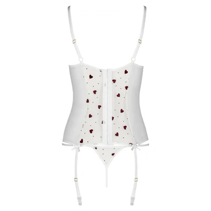 Corset Passion Lovelia Alb S-M