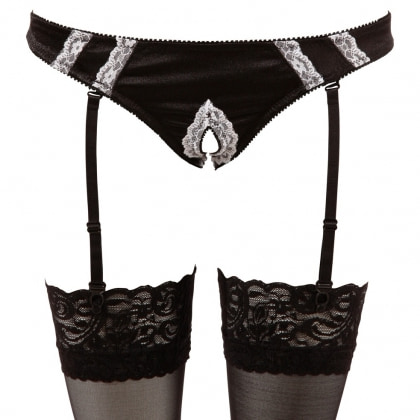 Costum Emmalyn Menajeră Cottelli Collection Negru S