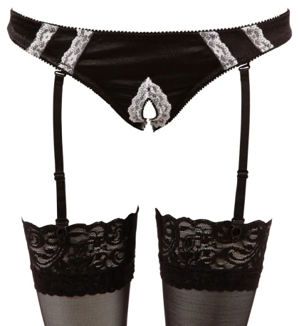 Costum Emmalyn Menajeră Cottelli Collection Negru S