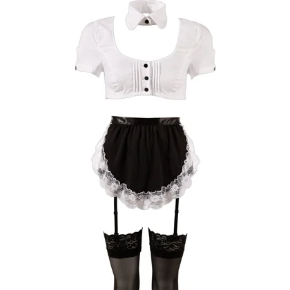 Costum Emmalyn Menajeră Cottelli Collection Negru S