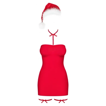 Costum Obsessive Kissmas Roșu S-M