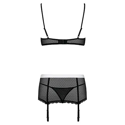 Costum Obsessive Maidme Negru S-M