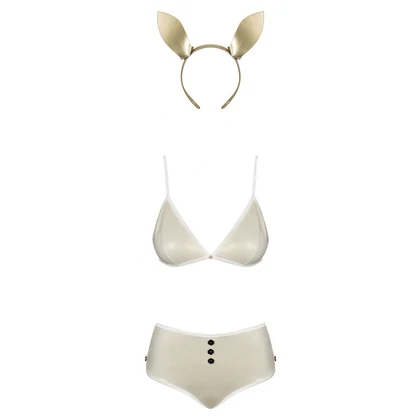 Costum Obsessive Neo Goldes Auriu S-M