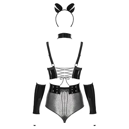 Costum Pisicuța Obsessive Silveria Gri L-XL