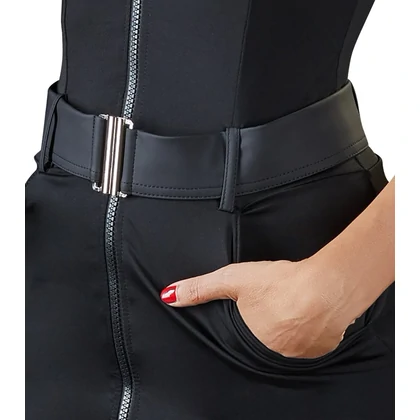 Costum Polițistă Exigentă Cottelli Collection Negru S