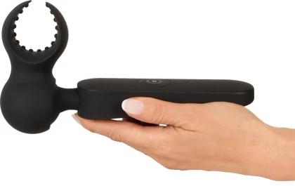 Couples Choice Wand – 12 Moduri, încălzire 41°C, Reîncărcabil Negru