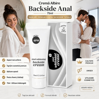 Cremă Backside pentru Albirea Zonei Anale 75 ml