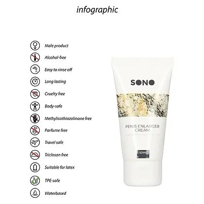 Cremă Mărire Penis Enlarger Sono 50ml