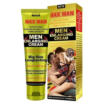 Cremă Mărire Penis Maxman Galben 50ml