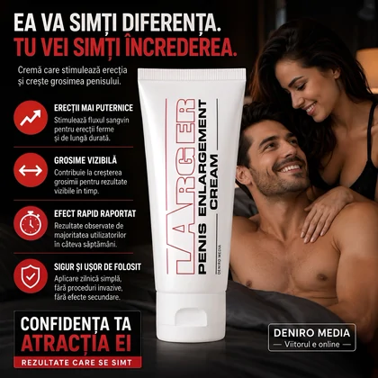 Cremă Pentru Creșterea Penisului Larger 75ml