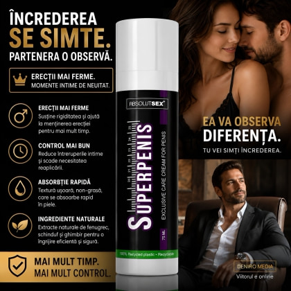 Cremă Erecție SuperPenis pentru Bărbați 75 ml
