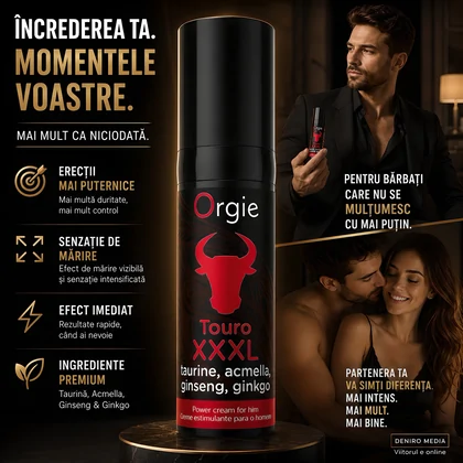 Cremă Pentru Erecție Touro 3XL 15ml