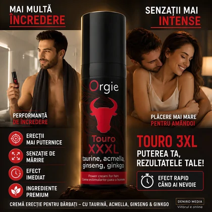 Cremă Pentru Erecție Touro 3XL 15ml