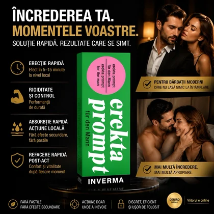 Cremă Pentru Potență Erekta Prompt 13ml