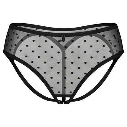 Crotchless Panties Obsessive Nuites Negru S-M