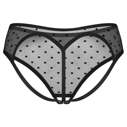 Crotchless Panties Obsessive Nuites Negru S-M