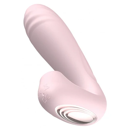 Crushious Pookie Stimulator cu Dublă Stimulare, Reîncărcabil Roz