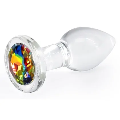 Crystal Desires Rainbow Gem S Plug Anal Multicolor