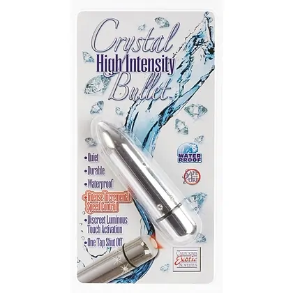 Crystal High Intensity Ou Vibrator Argintiu