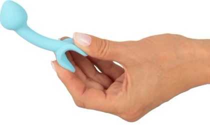 Cuties Plug Albastru — Mini Plug silicon 7.1 cm Discret