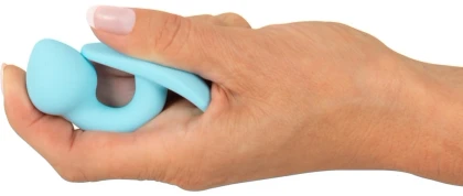 Cuties Plug Albastru — Mini Plug silicon 7.1 cm Discret