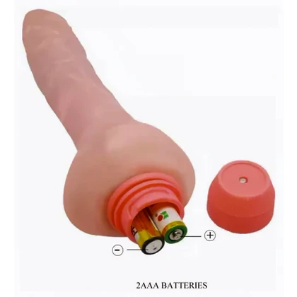 Debra Flexi Vibe Flesh - Vibrator Realist Flexibil 17 cm