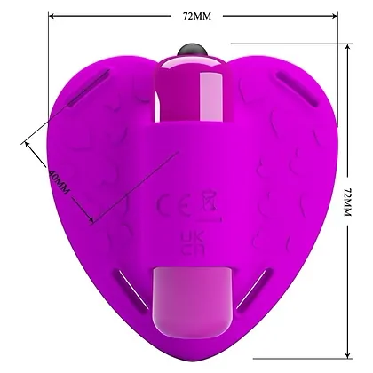 Debra Heartbeat – Stimulator Clitoral Compact, 10 Funcții