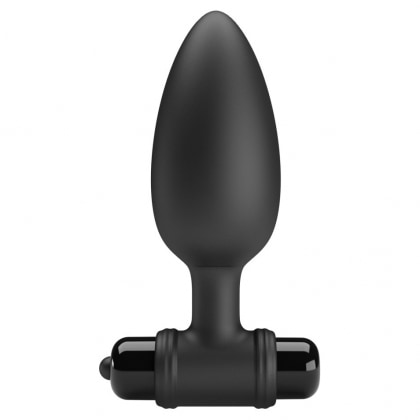Debra Plug Anal Vibrant 10 Funcții, Flared — Negru