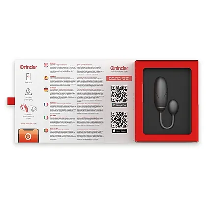 Denver Vibrating Egg + App Negru _